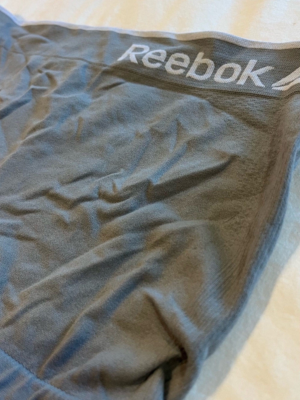 Reebok Women’s Charcoal Gray Underwear with Branded Waistband